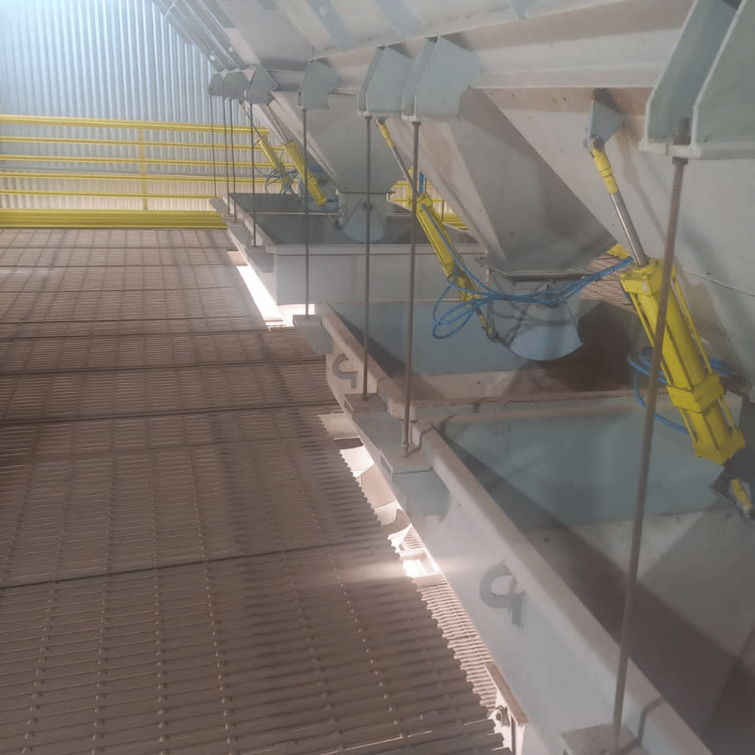 Balança dosadora para fertilizantes