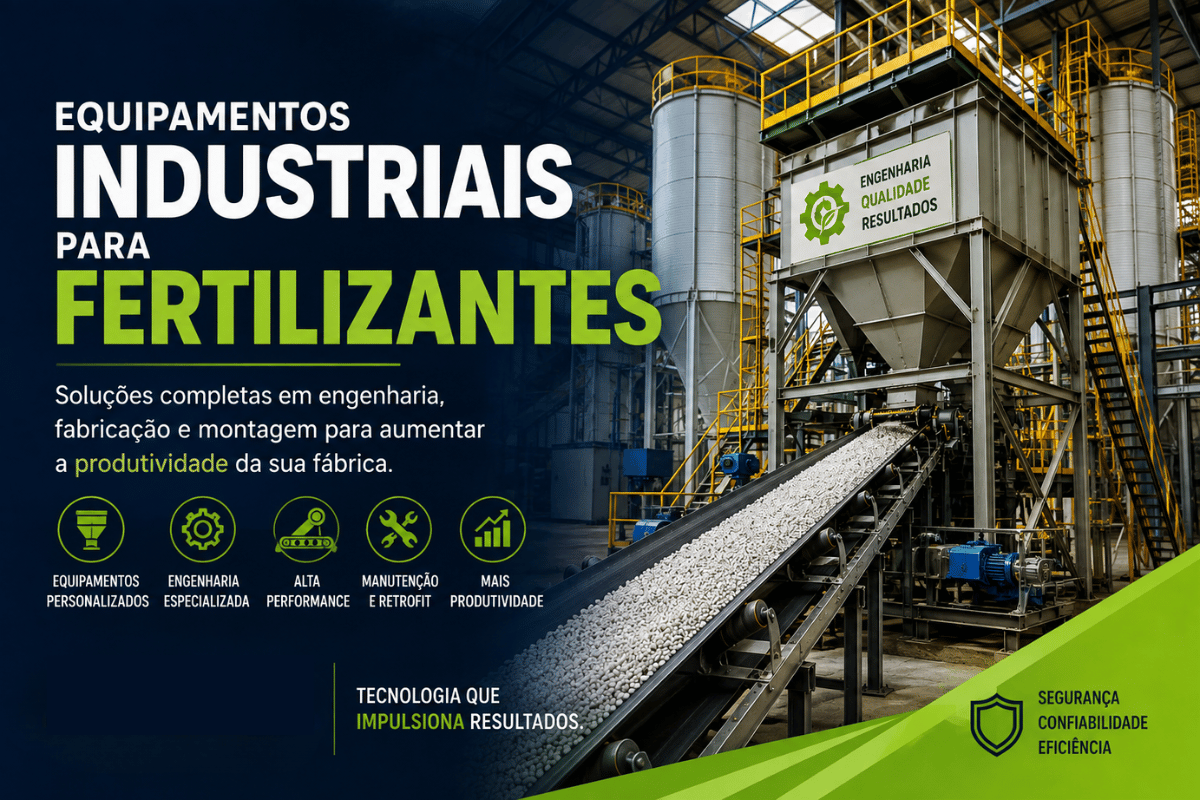 Equipamentos Industriais para Fertilizantes