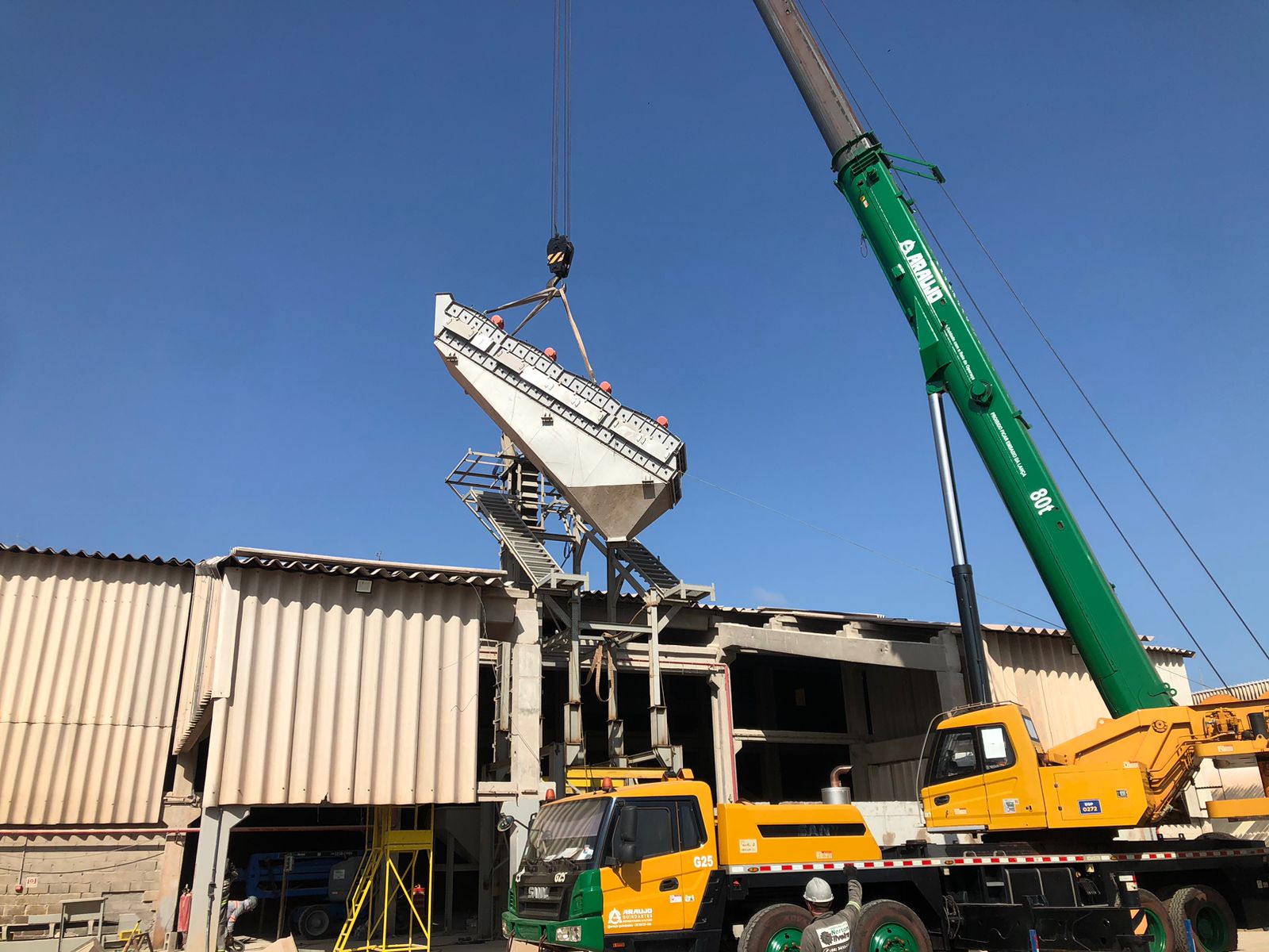 Peneiramento 120 ton/h