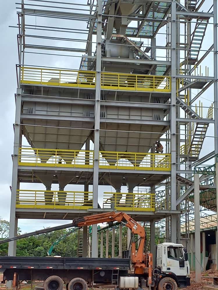 Projeto turnkey industrial